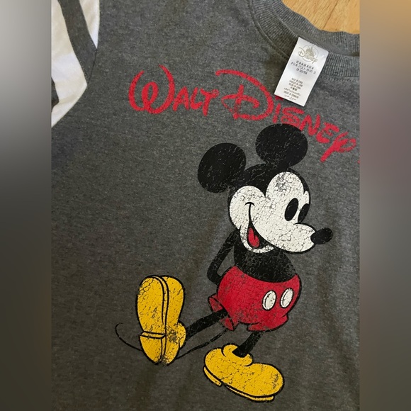 Disney Mickey Mouse Gray and Red Sweatshirt - Picture 4 of 5